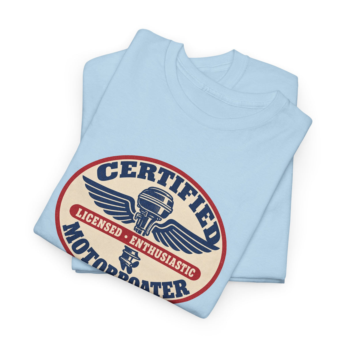 Certified Motorboater Heavy Cotton Tee