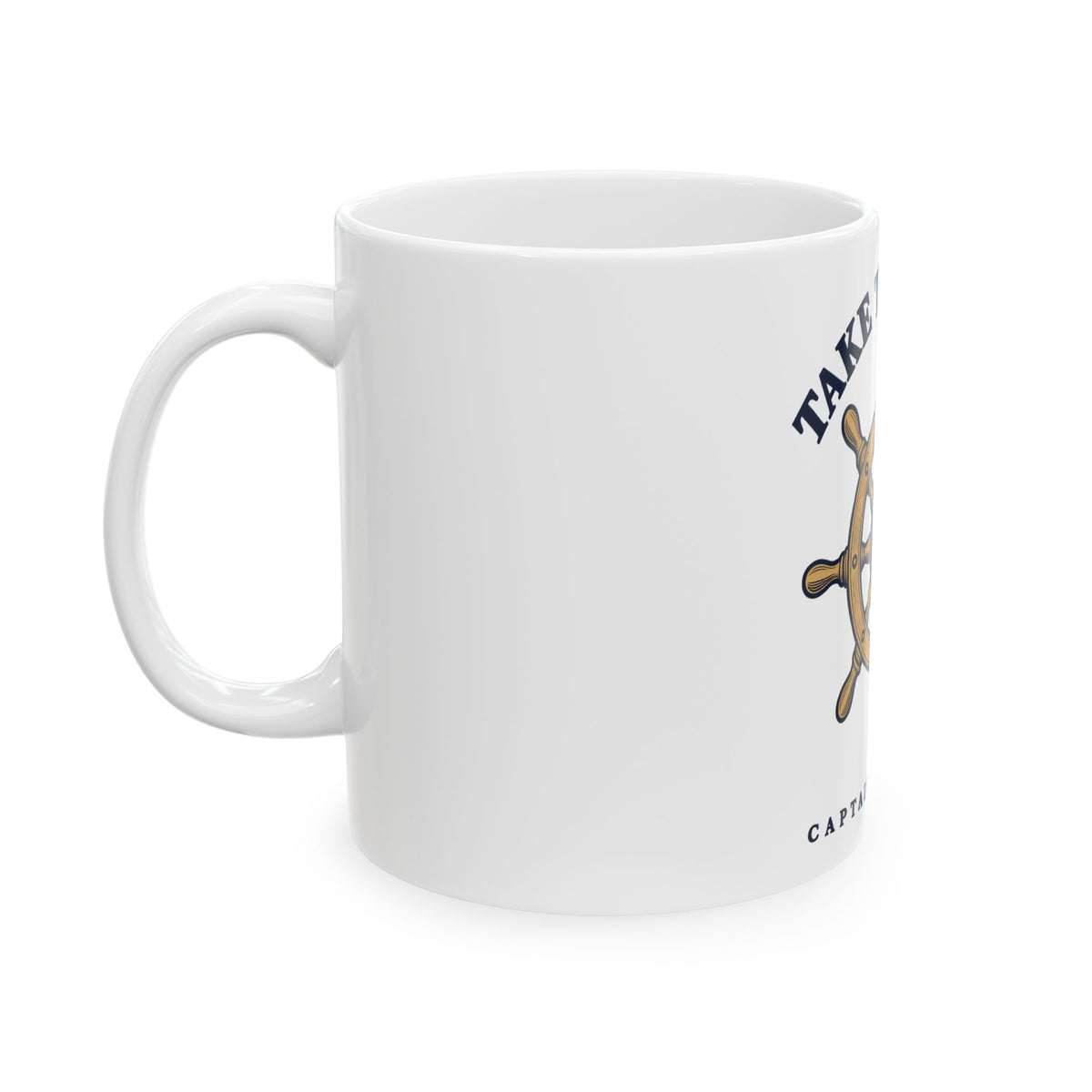Take the Helm Ceramic Mug, 11oz