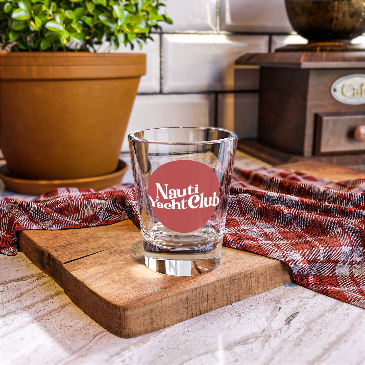 'Nauti Yacht Club' Shot Glass, 1.5oz
