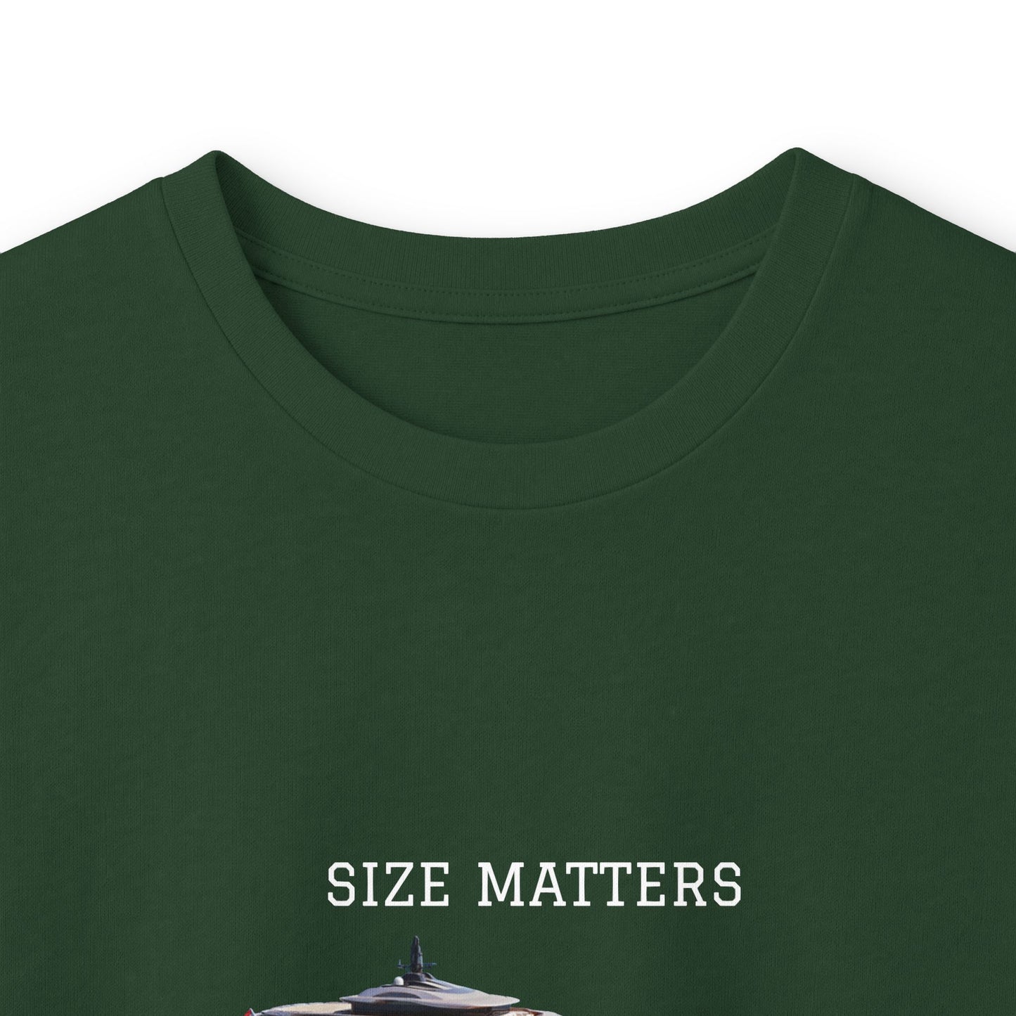 'Size Matters' Heavy Cotton Long Sleeve