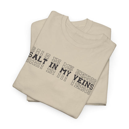 "Salt in My Veins" Heavy Cotton Tee