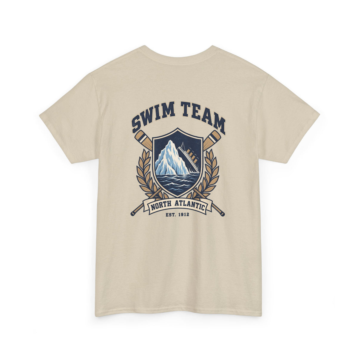 North Atlantic Swim Team 1912 Heavy Cotton Tee