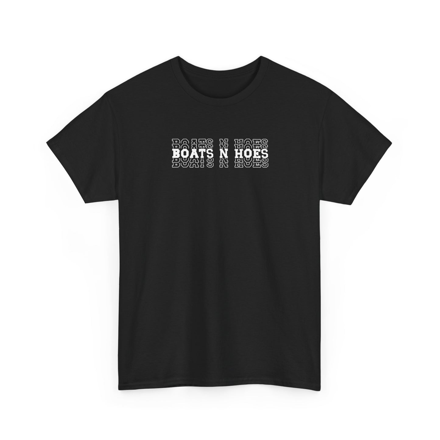 "Boats N Hoes" Heavy Cotton Tee