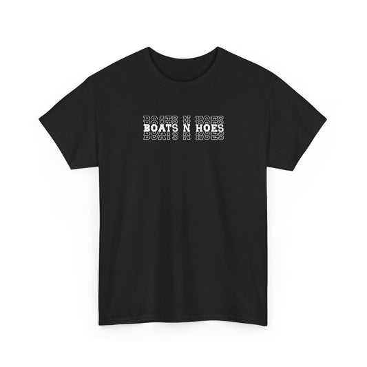 "Boats N Hoes" Heavy Cotton Tee