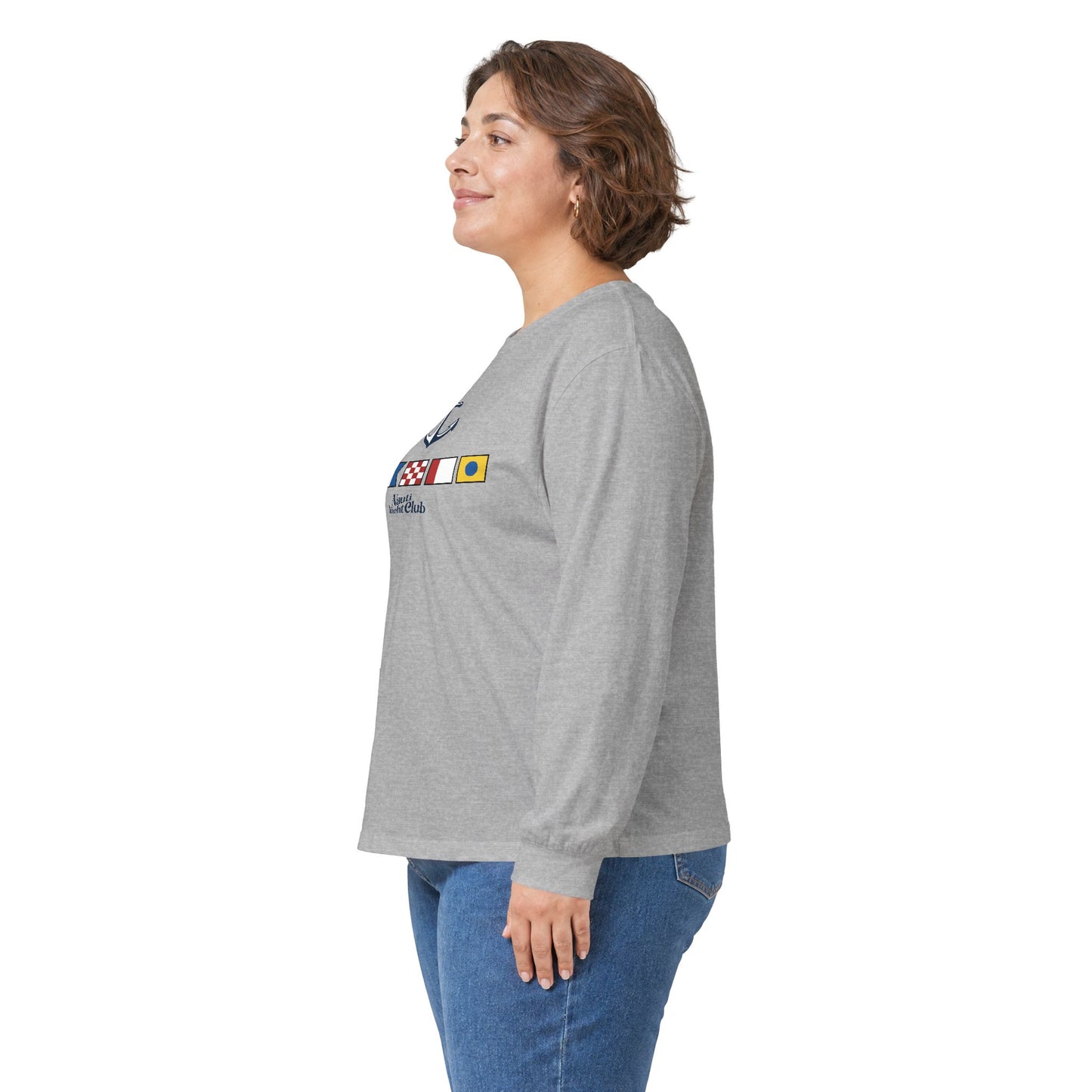 Nautical "Nauti Yacht Club" Long Sleeve