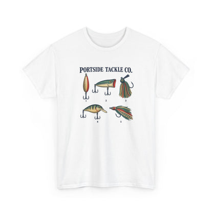 Portside Tackle Co. Lures Heavy Cotton Tee