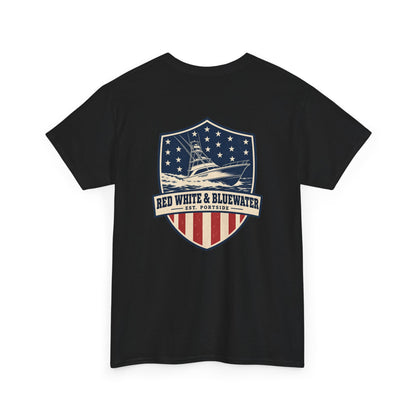 Red White & Bluewater Heavy Cotton Tee