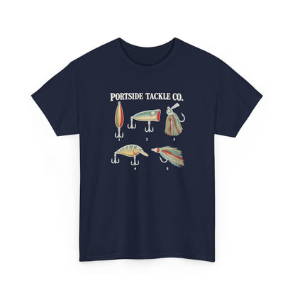 Portside Tackle Co. Lures Heavy Cotton Tee