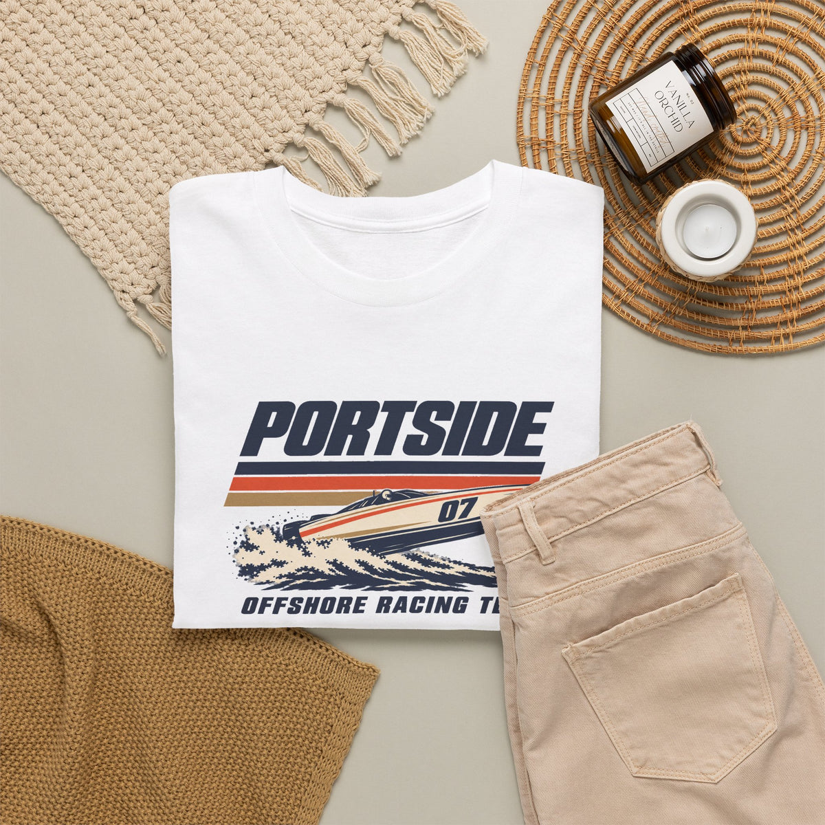 Portside Offshore Racing Team Heavy Cotton Tee