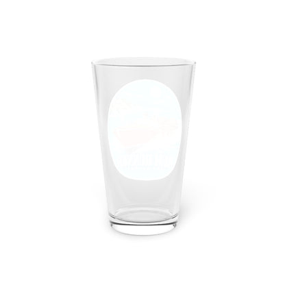 Rum Runner Social Club Pint Glass, 16oz