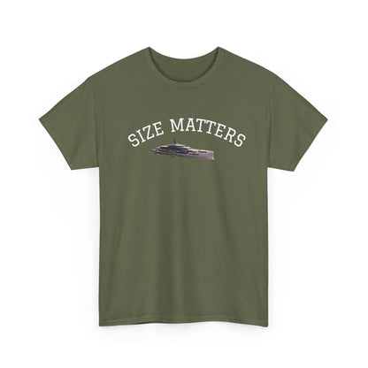 'Size Matters' Heavy Cotton Tee