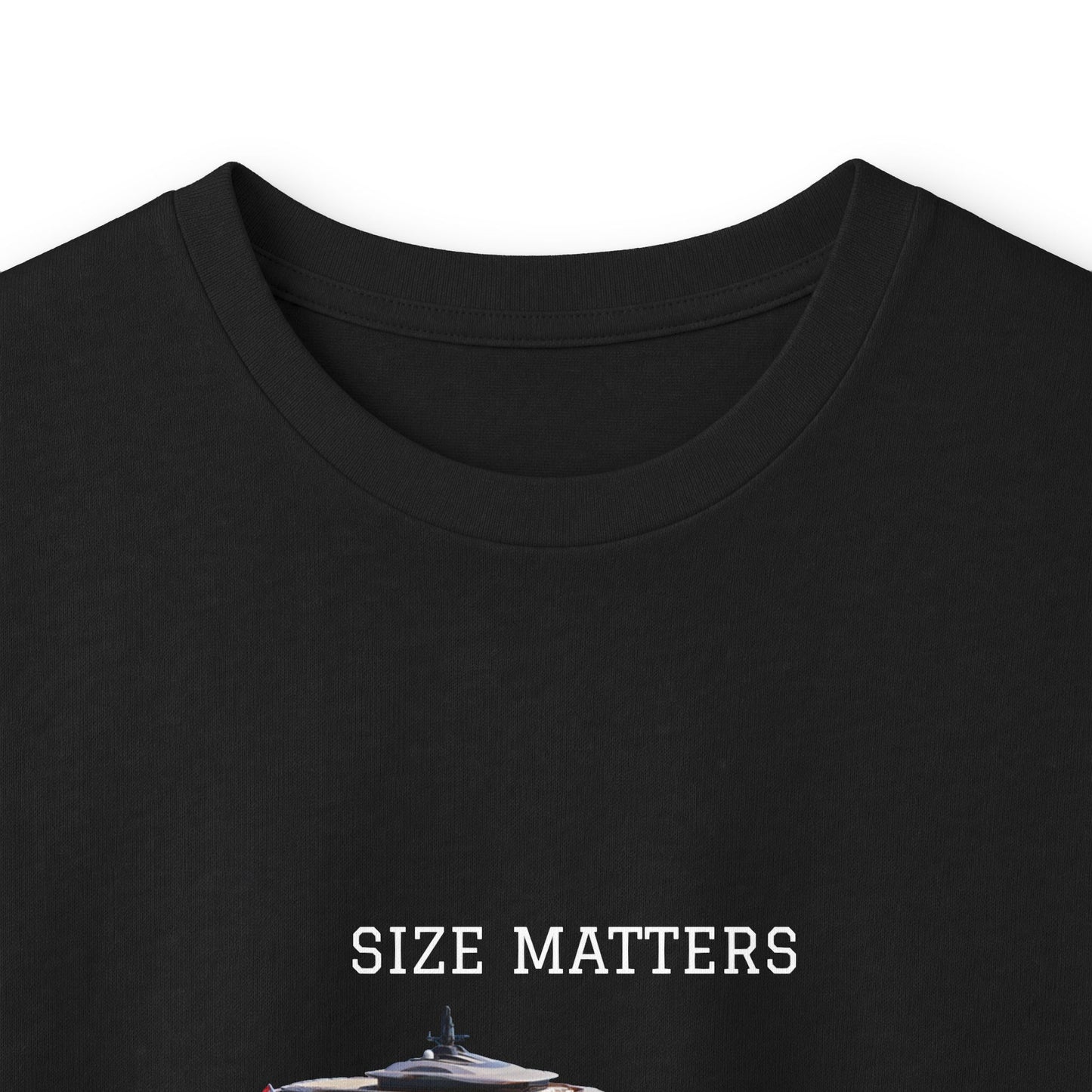 'Size Matters' Heavy Cotton Long Sleeve