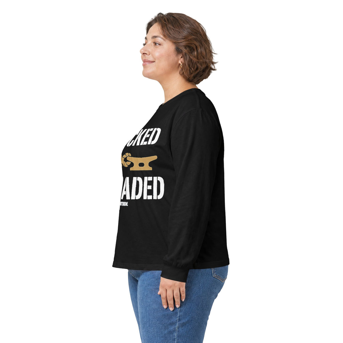 "Docked & Loaded" Heavy Cotton Long Sleeve