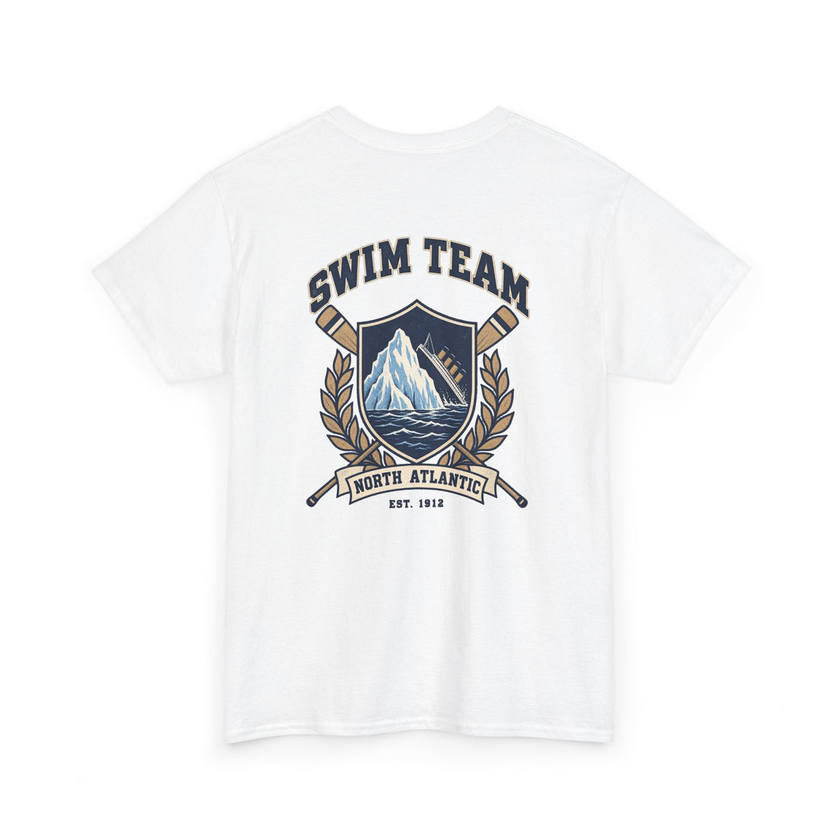 North Atlantic Swim Team 1912 Heavy Cotton Tee
