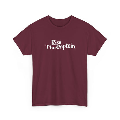 "Kiss The Captain" Heavy Cotton Tee
