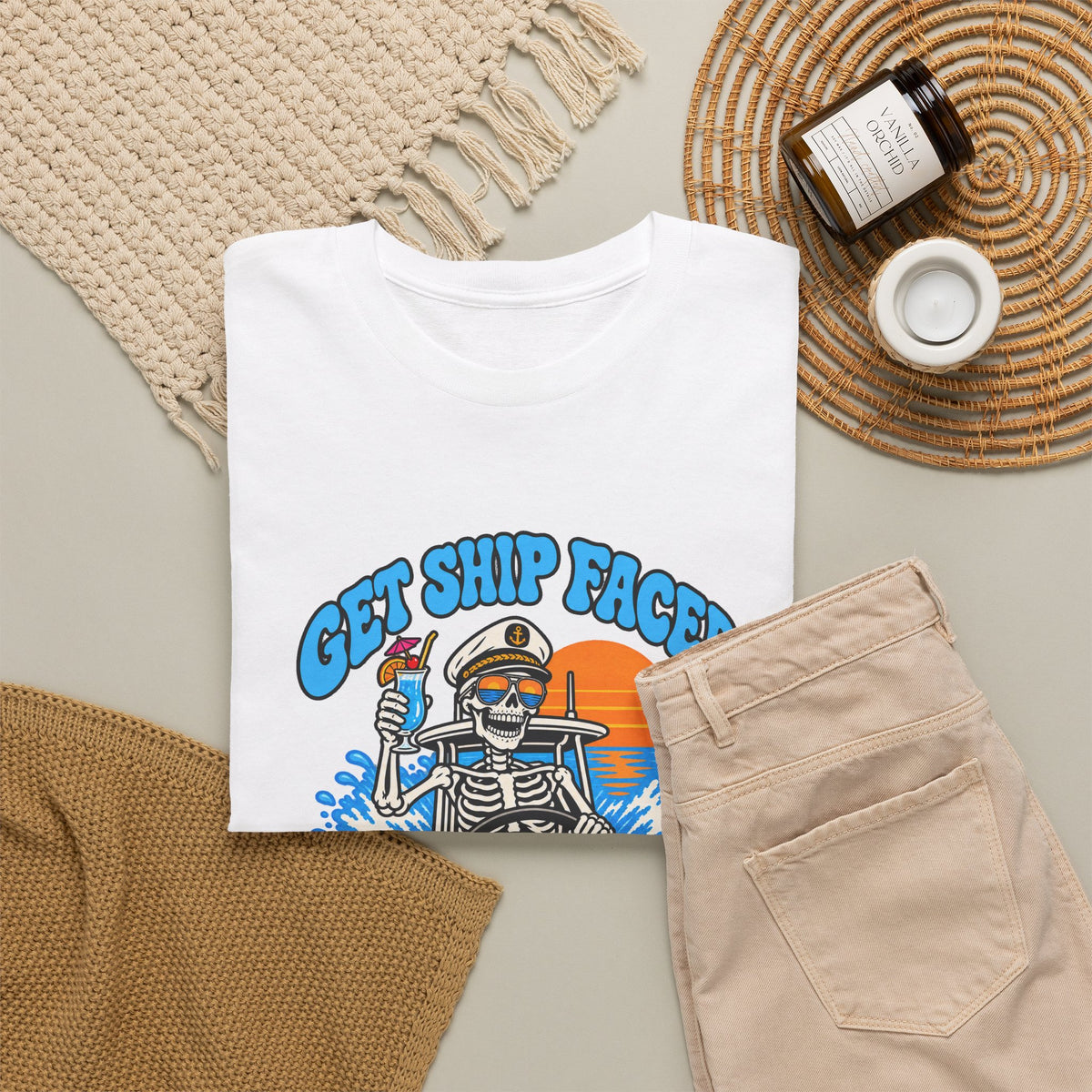 Get Ship Faced Heavy Cotton Tee
