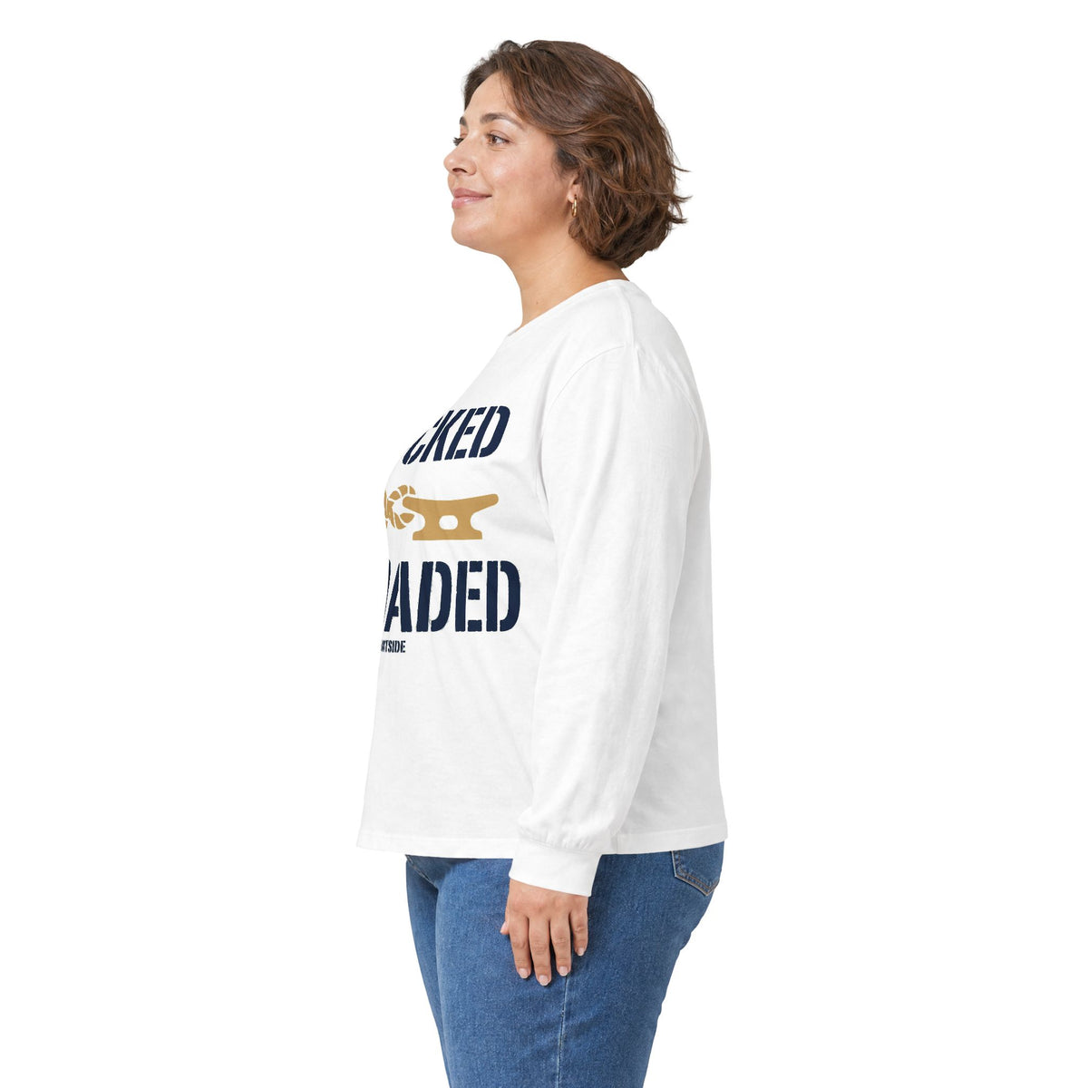 "Docked & Loaded" Heavy Cotton Long Sleeve