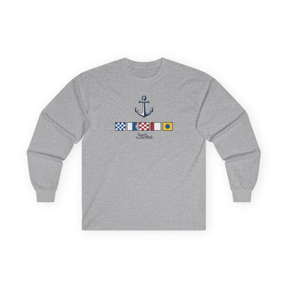 Nautical "Nauti Yacht Club" Long Sleeve