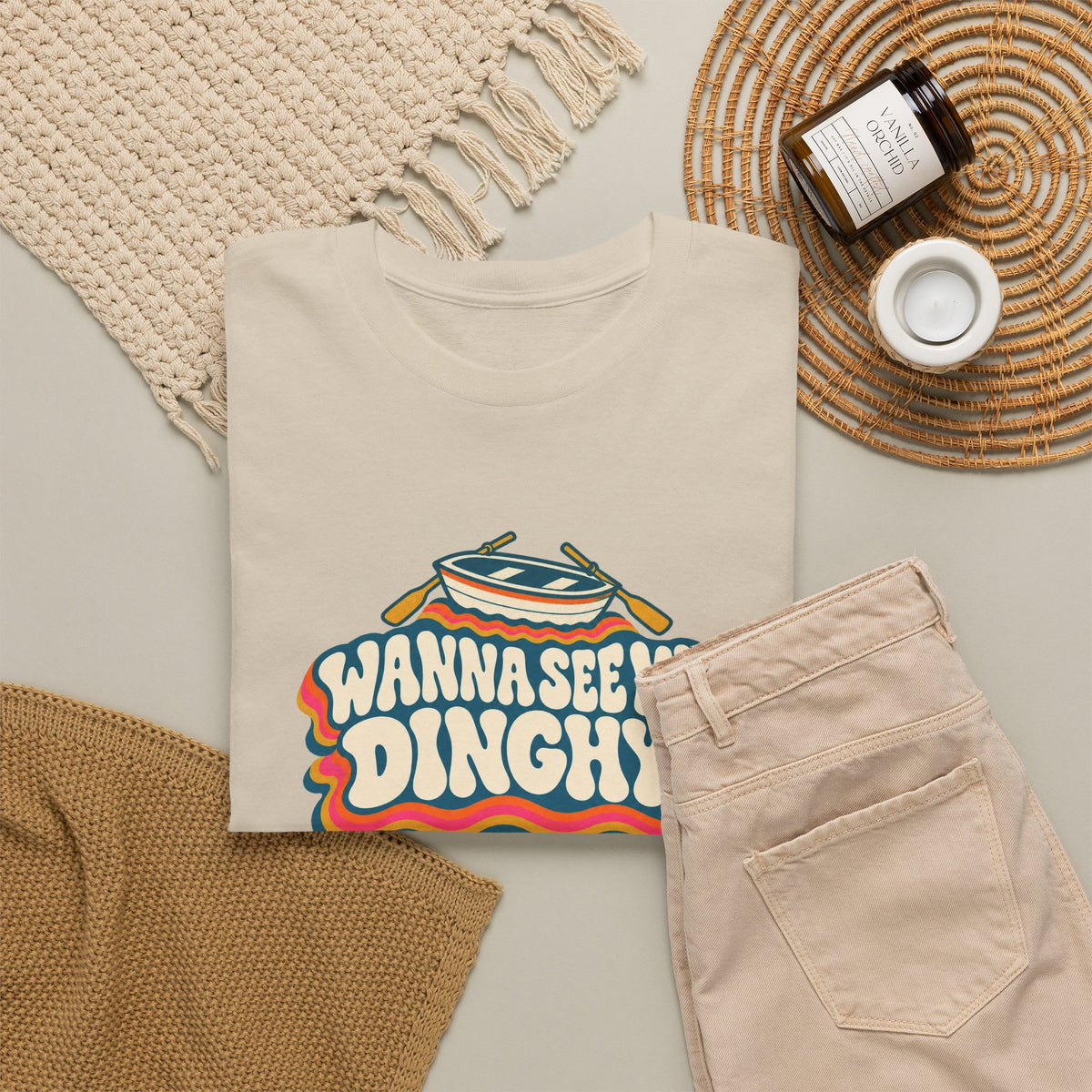 Wanna See My Dinghy? Heavy Cotton Tee