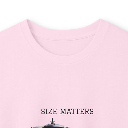 'Size Matters' Heavy Cotton Long Sleeve