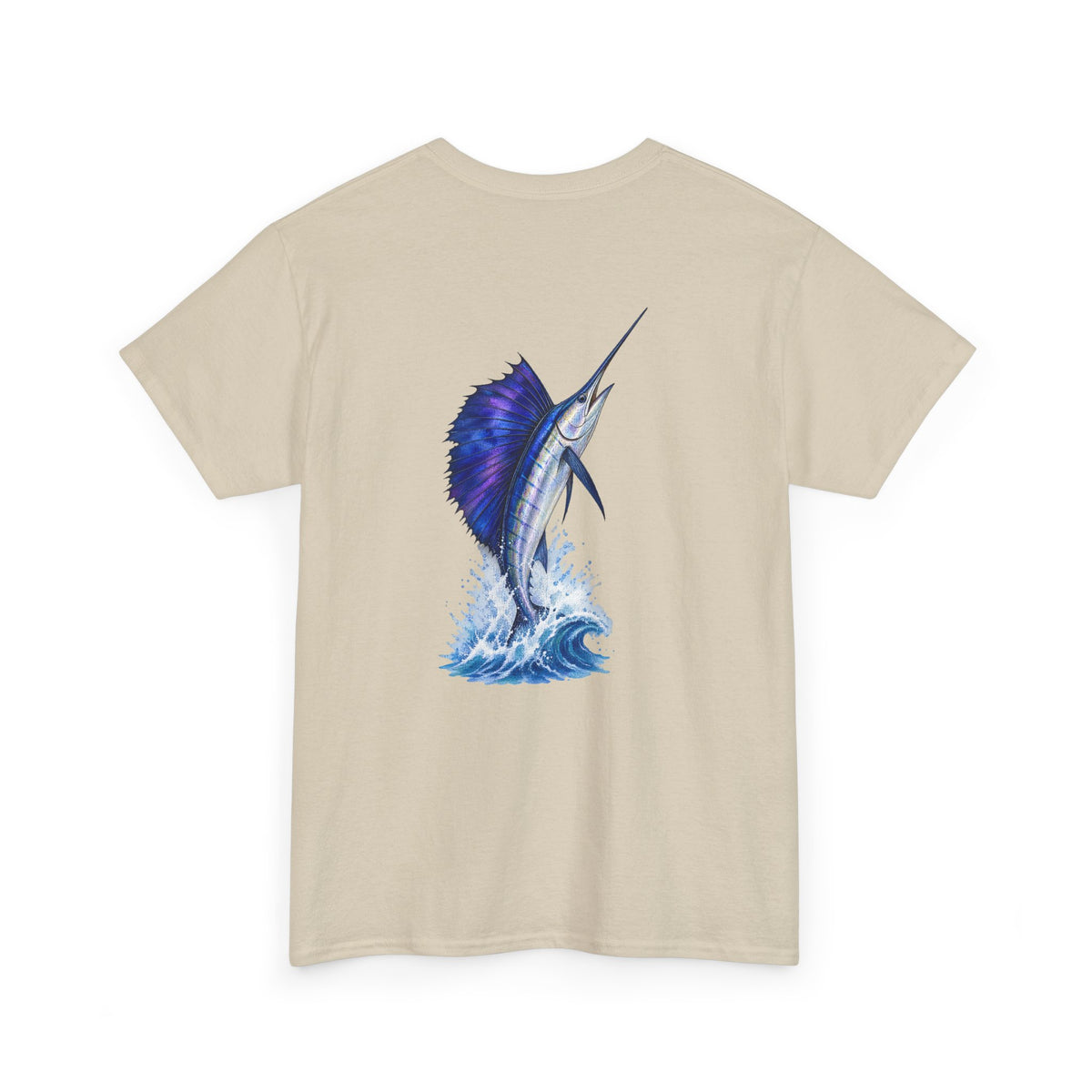 Sailfish Watercolor Heavy Cotton Tee