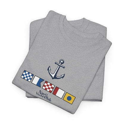 Nautical "Nauti Yacht Club" Tee