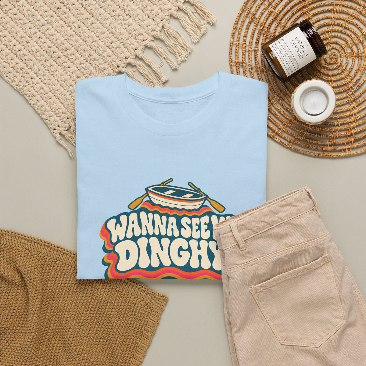 Wanna See My Dinghy? Heavy Cotton Tee