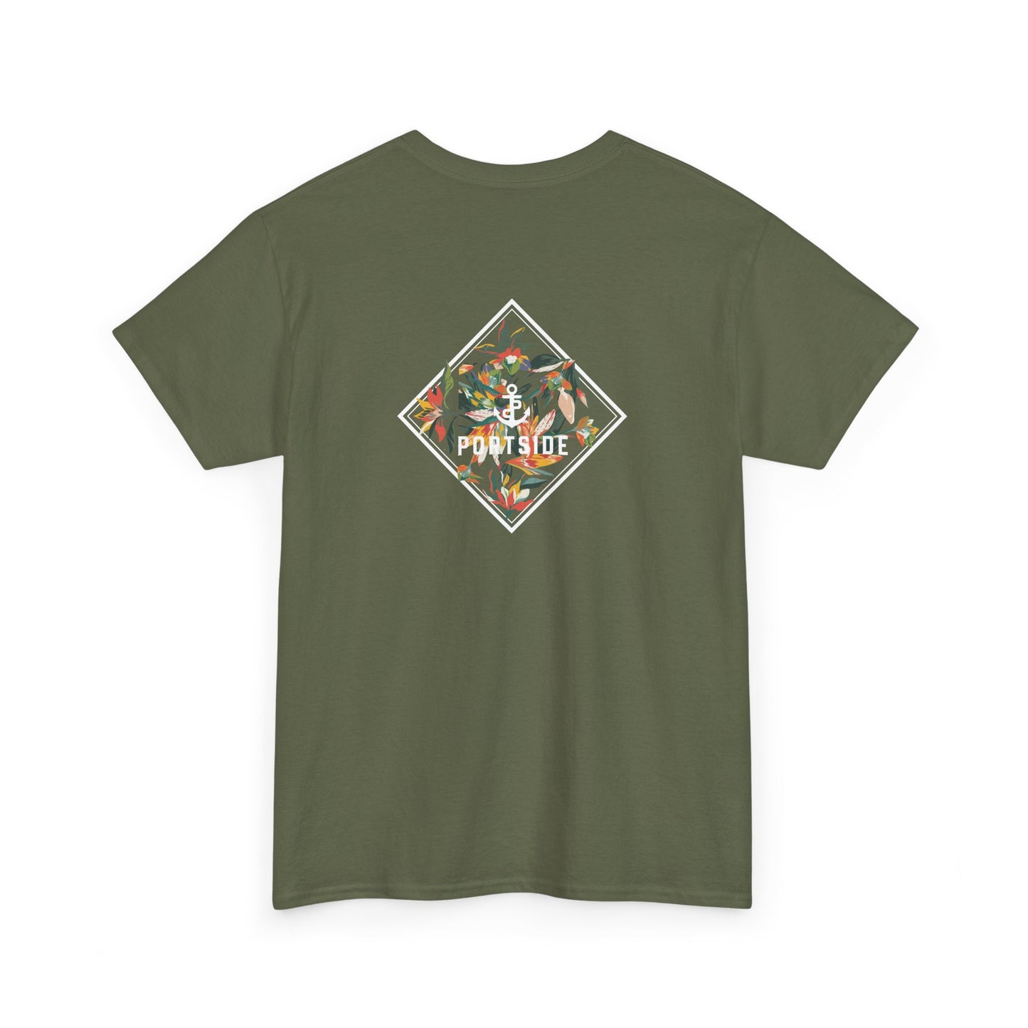 Floral Logo Heavy Cotton Tee