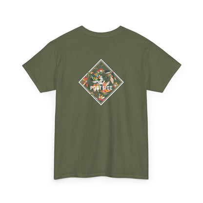 Floral Logo Heavy Cotton Tee