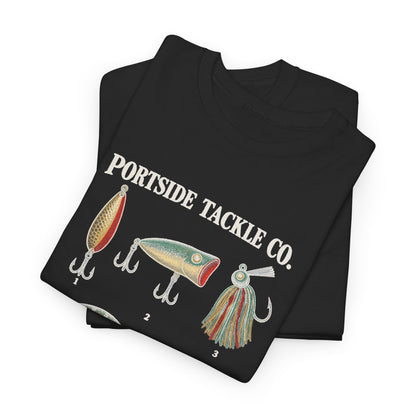 Portside Tackle Co. Lures Heavy Cotton Tee