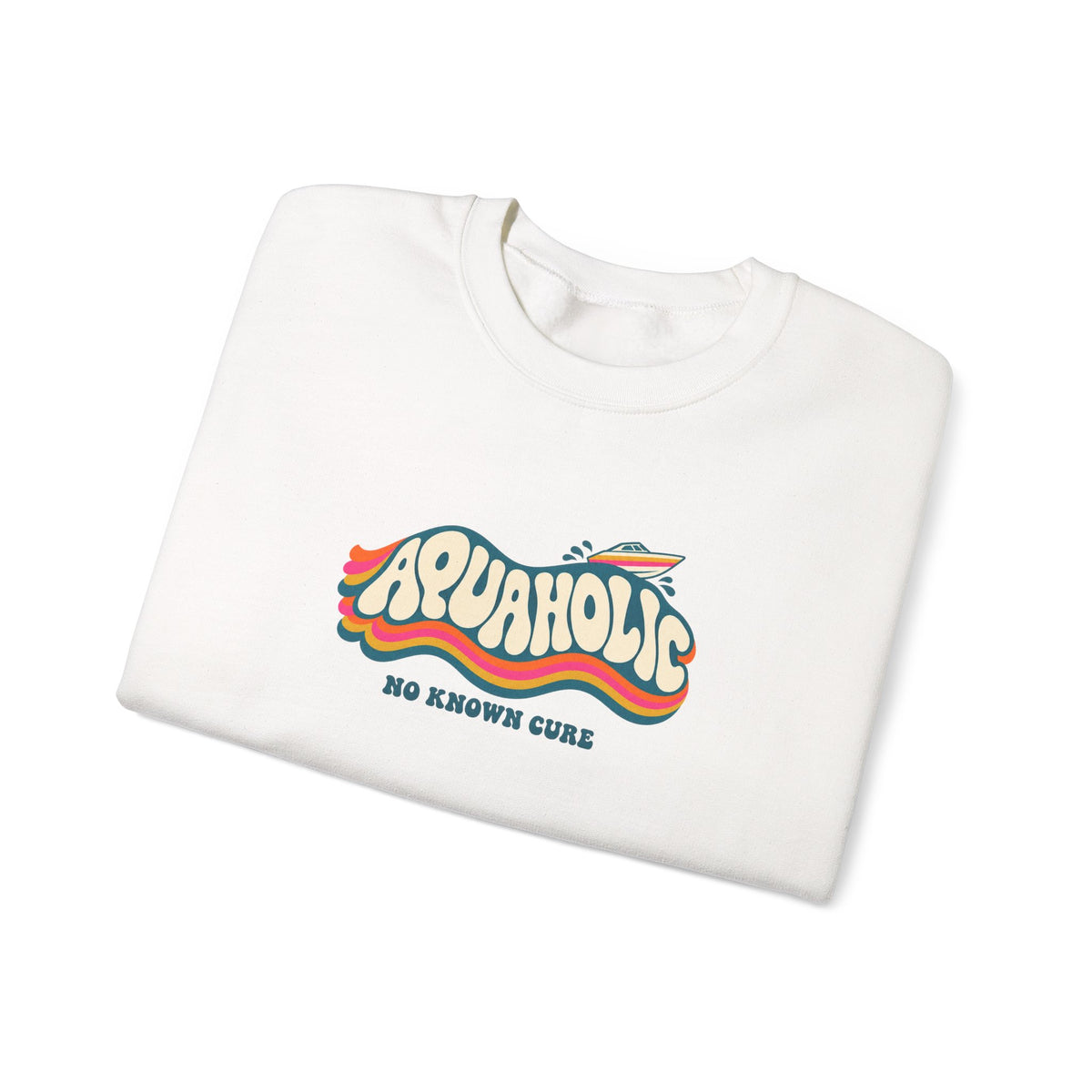 Aquaholic Heavy Blend Crewneck Sweatshirt