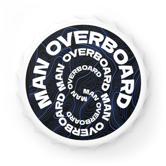 Man Overboard Life Ring Bottle Opener