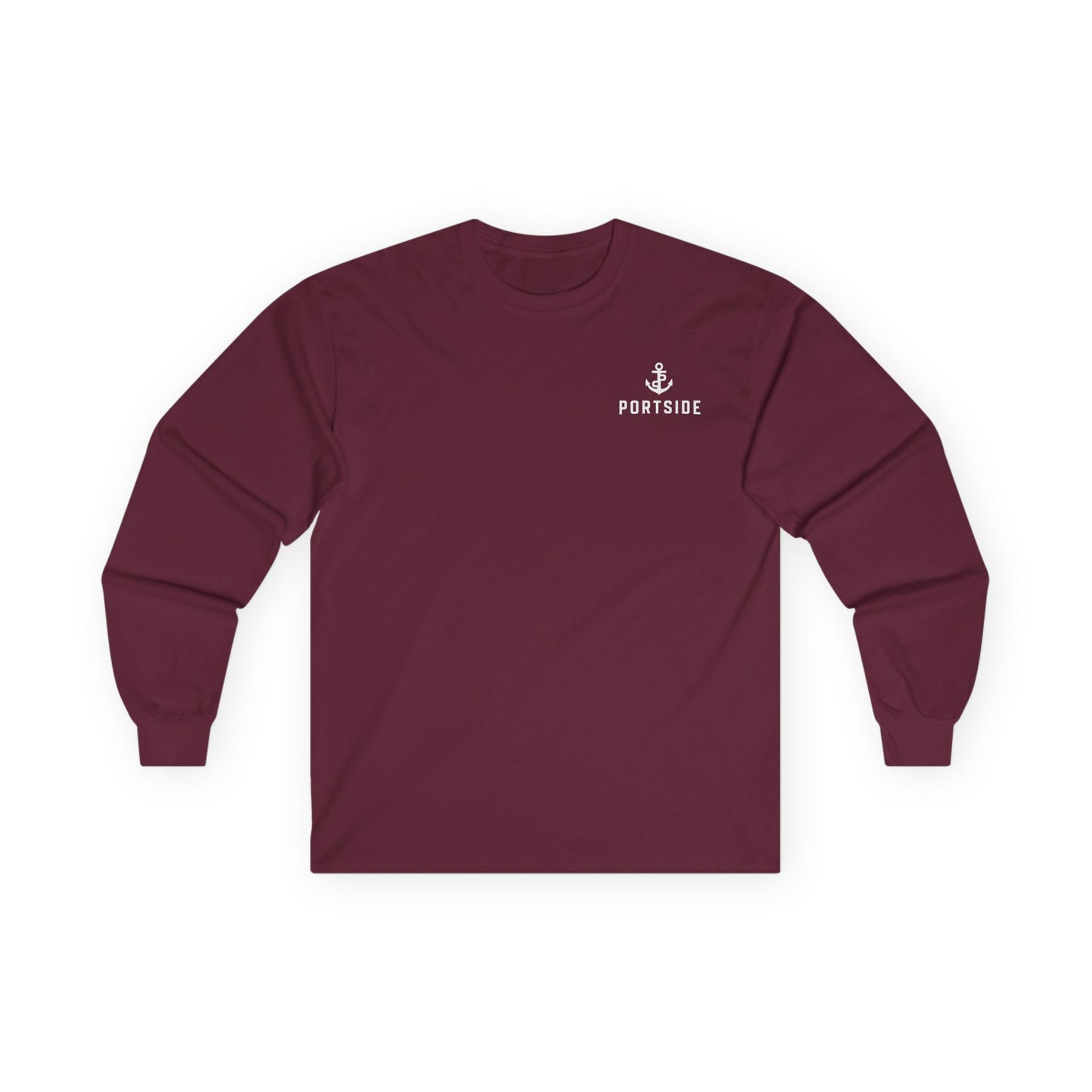 Floral Logo Heavy Cotton Long Sleeve
