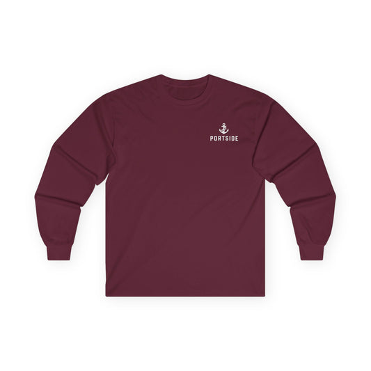 Floral Logo Heavy Cotton Long Sleeve