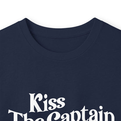 "Kiss The Captain" Heavy Cotton Long Sleeve
