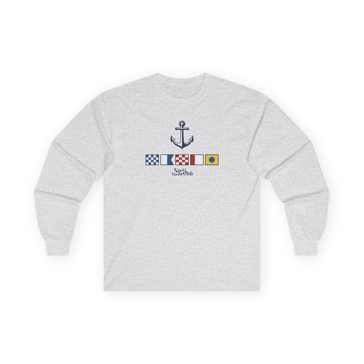 Nautical "Nauti Yacht Club" Long Sleeve