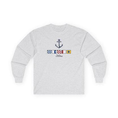 Nautical "Nauti Yacht Club" Long Sleeve