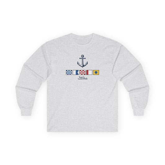 Nautical "Nauti Yacht Club" Long Sleeve
