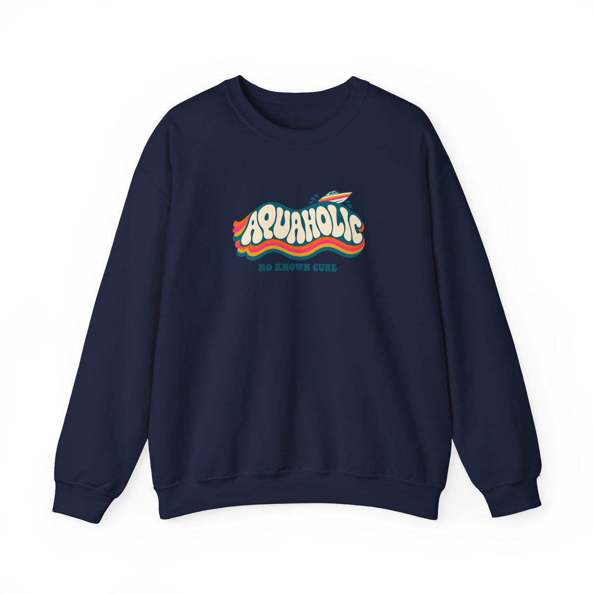 Aquaholic Heavy Blend Crewneck Sweatshirt