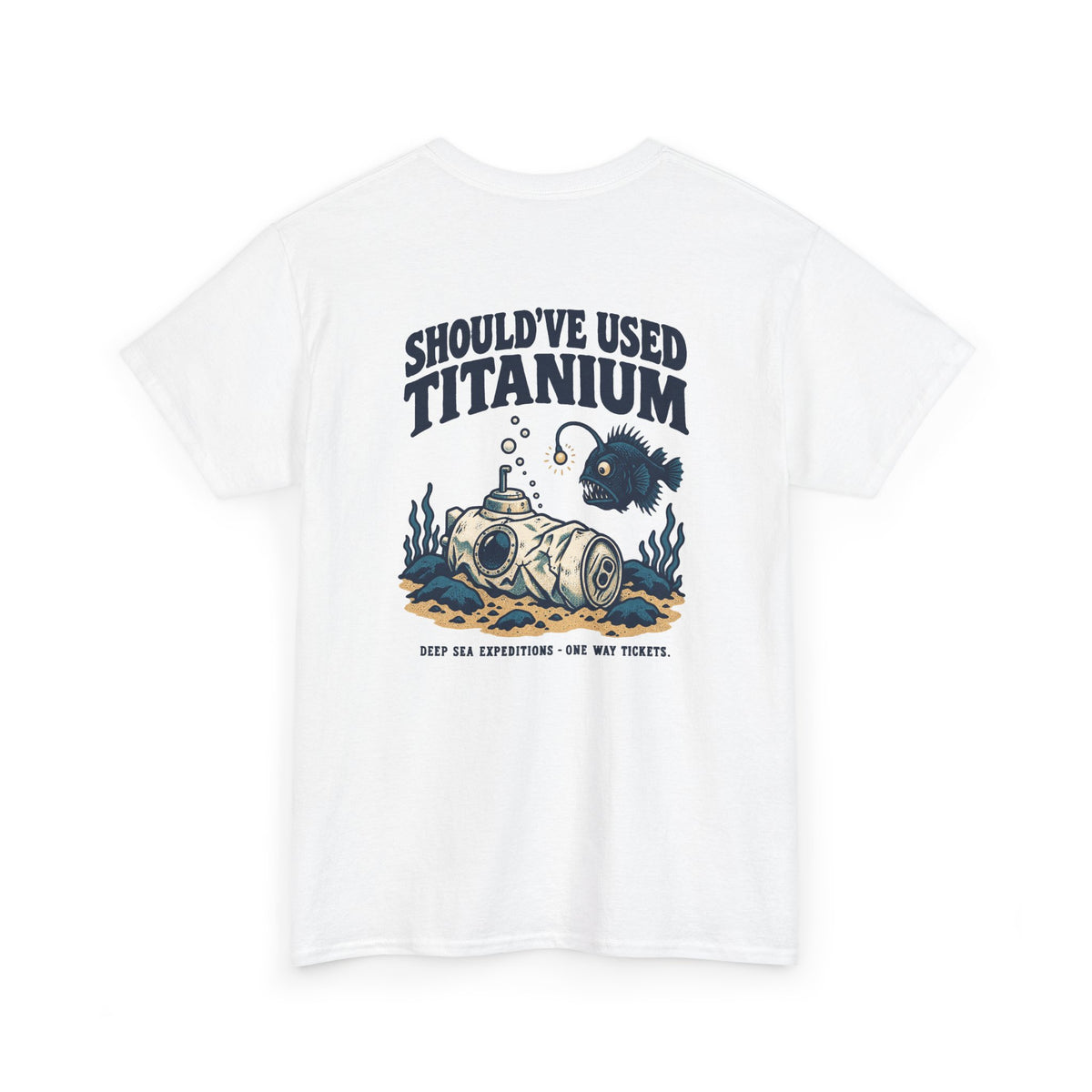 Should've Used Titanium Heavy Cotton Tee
