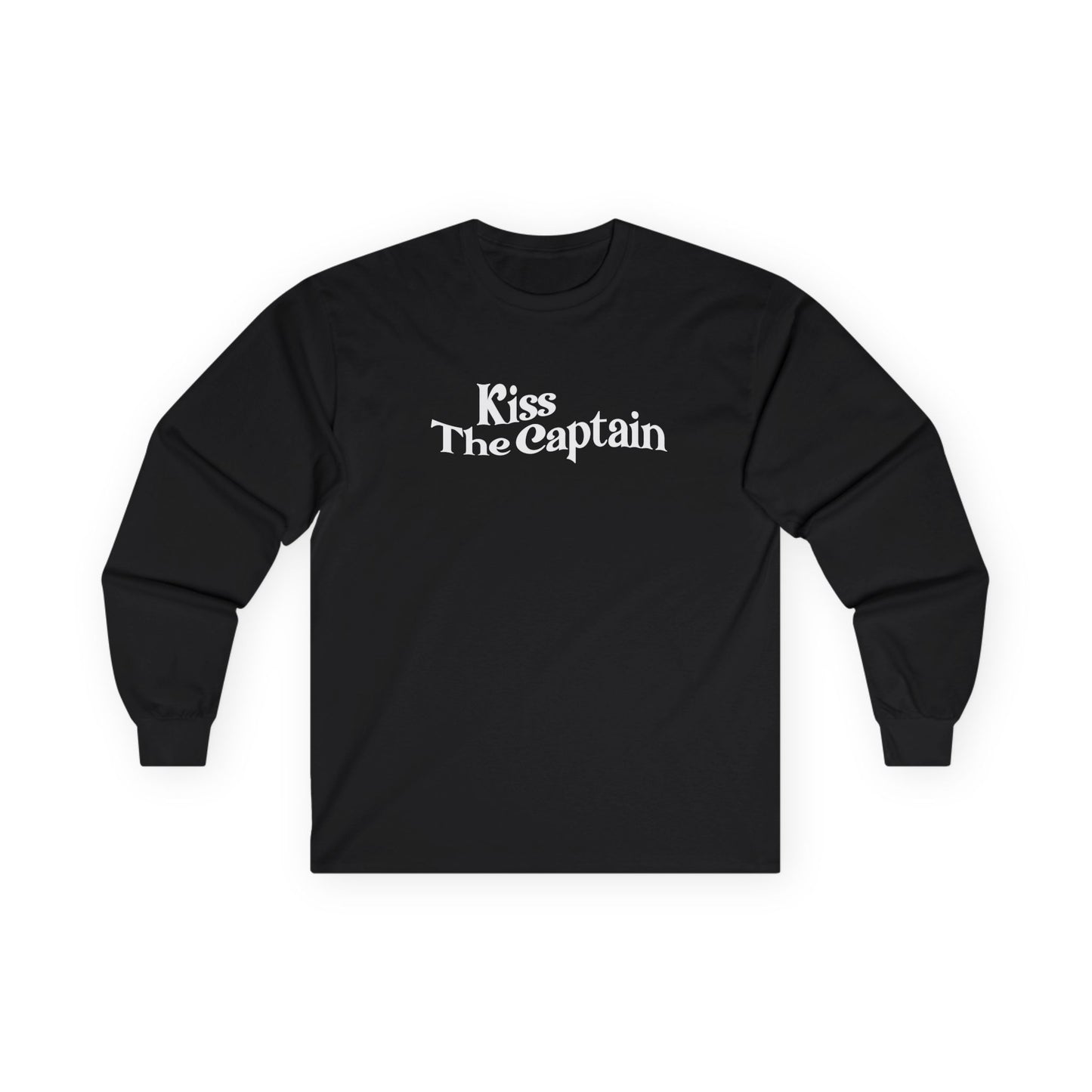 "Kiss The Captain" Heavy Cotton Long Sleeve