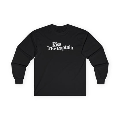 "Kiss The Captain" Heavy Cotton Long Sleeve