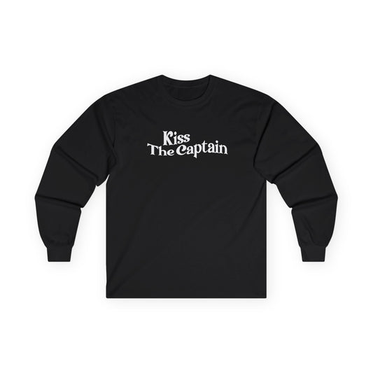 "Kiss The Captain" Heavy Cotton Long Sleeve