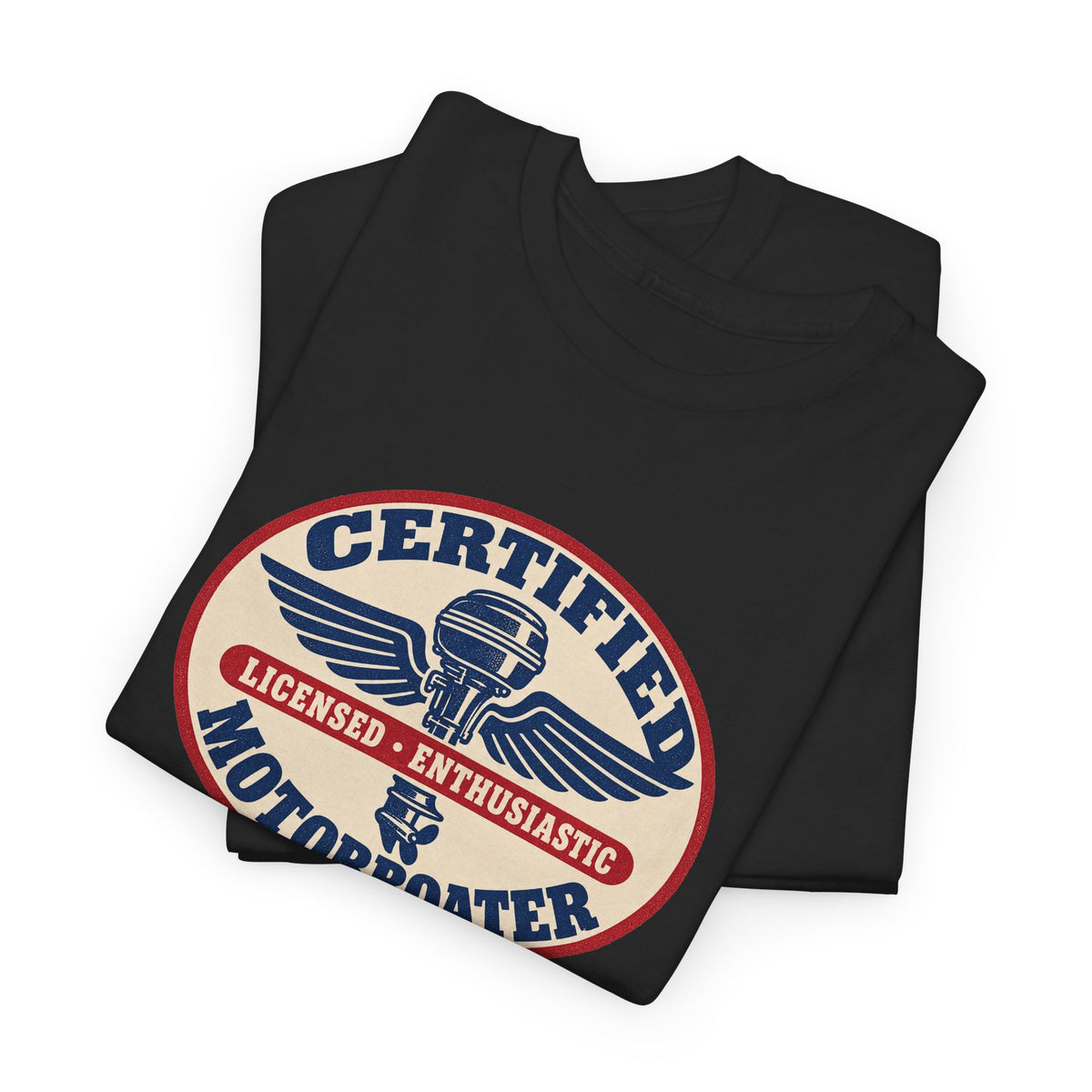 Certified Motorboater Heavy Cotton Tee