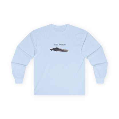 'Size Matters' Heavy Cotton Long Sleeve