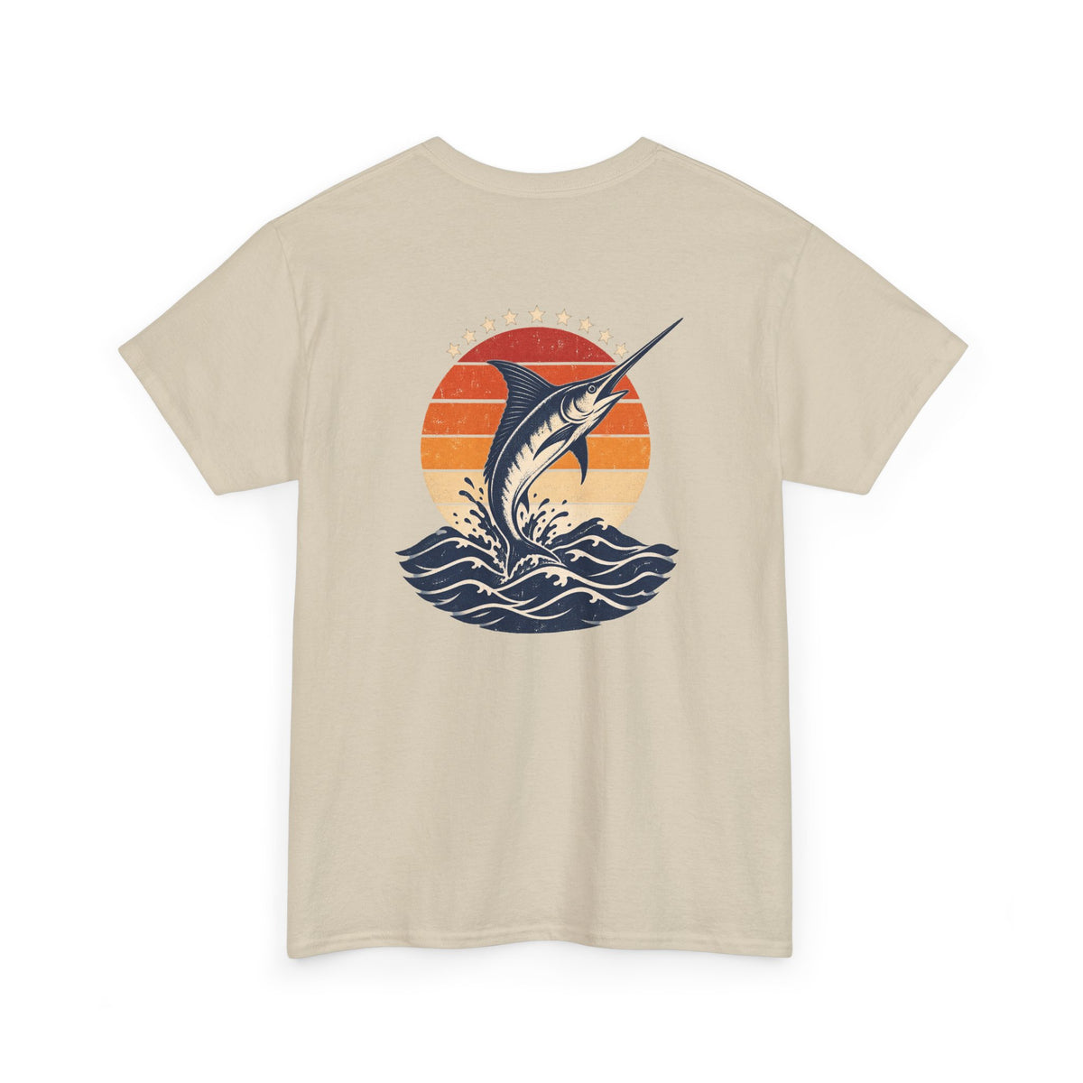 Swordfish Sunset Heavy Cotton Tee