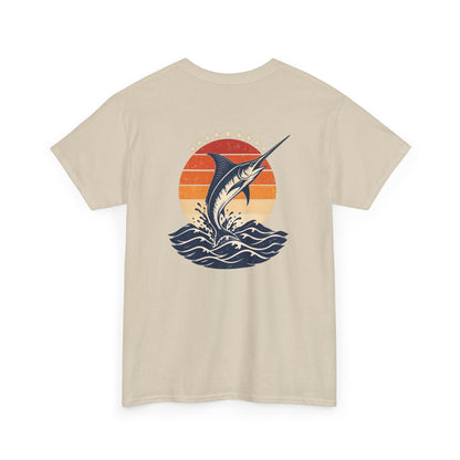 Swordfish Sunset Heavy Cotton Tee