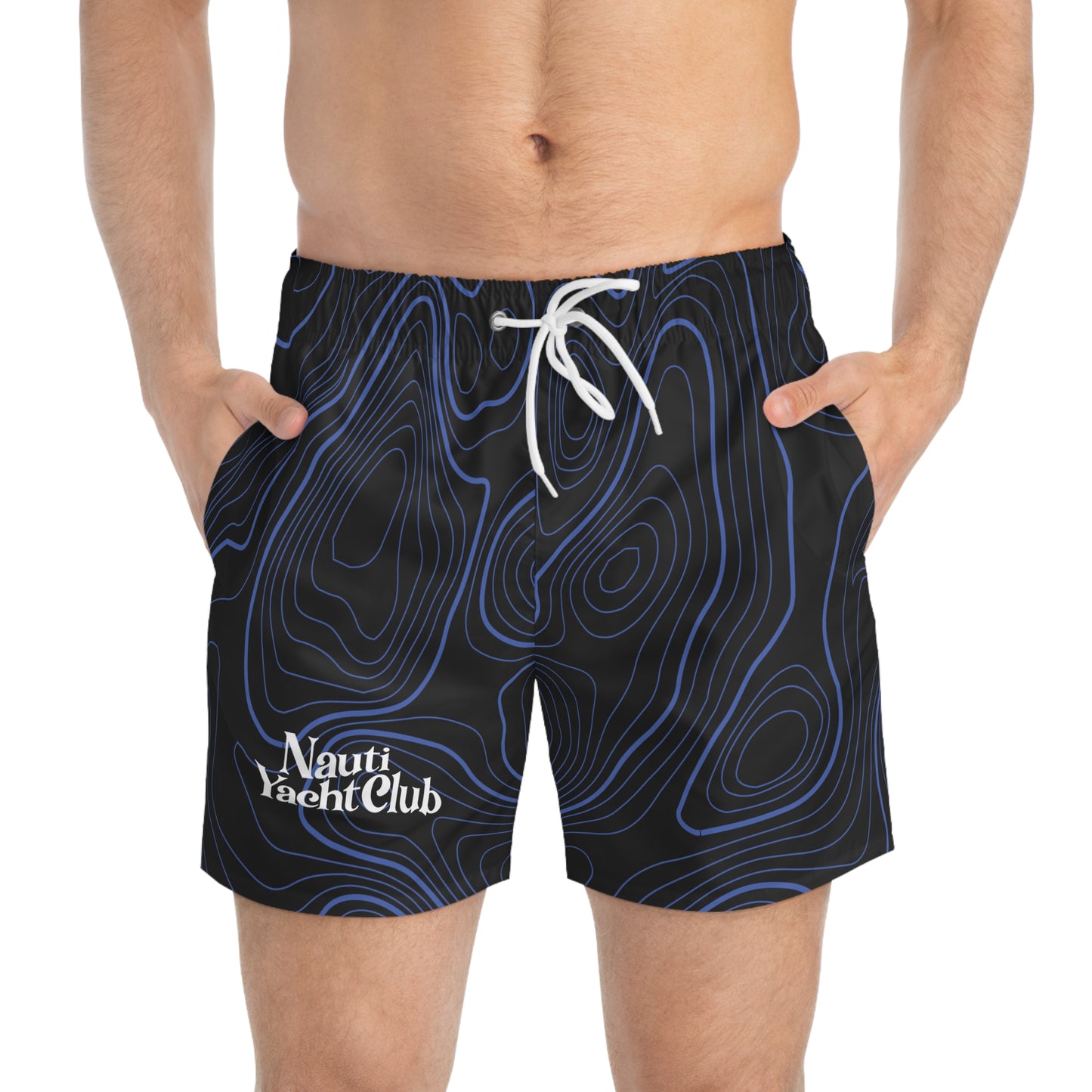 "Nauti Yacht Club" Swim Trunks