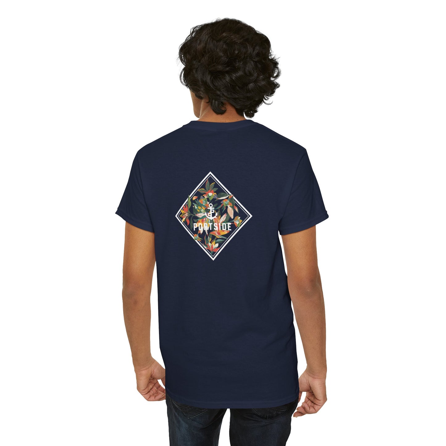 Floral Logo Heavy Cotton Tee