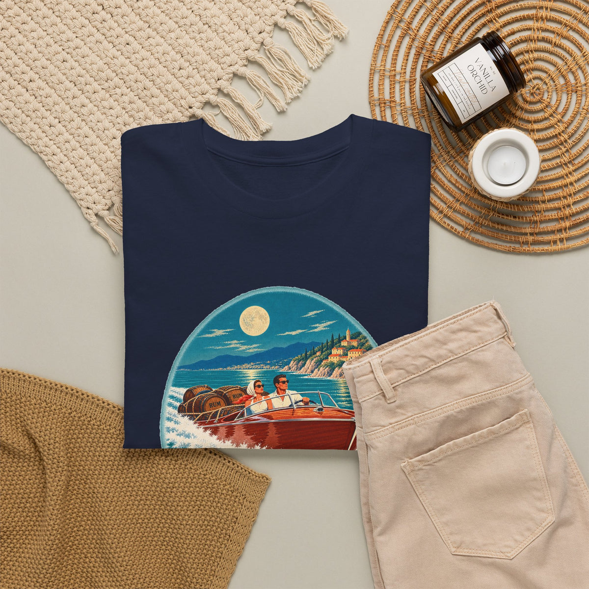 Rum Runner Social Club Heavy Cotton Tee